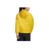 Adidas Casual Sports Zip Hooded Jacket Women Jackets Yellow GP0627