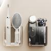 Wall Mount Remote Control Holder Adhesive No Drill Large Capacity Home Office TV Air Conditioner Remote Control Storage