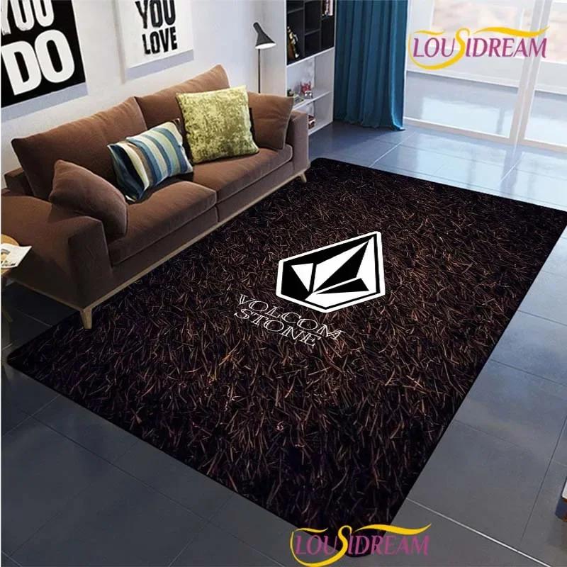 Moderner Markenteppich für Wohnzimmer, Schlafzimmer, Tischdekoration, Küchentür, rutschfeste Fußmatten, Alfombra Geburtstagsgeschenk