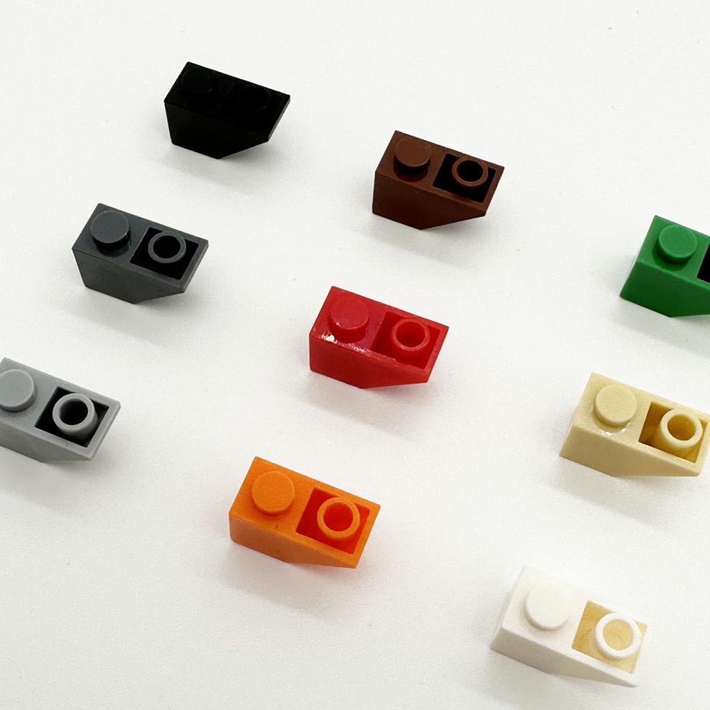 700pcs Custom Creation Slope Inverted45° 2 X 1Bricks Compatible with Assembles Particles Designed For 3665 Creating Pieces Parts Learning Toy
