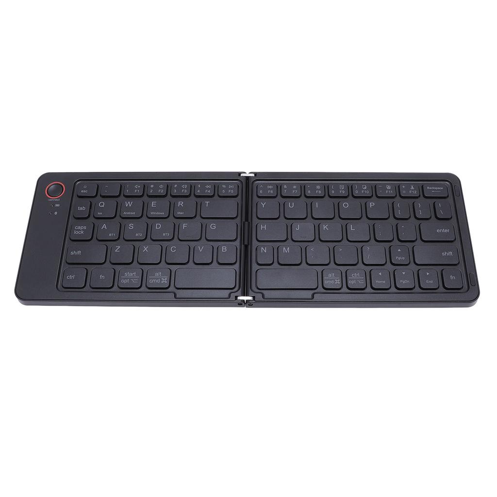 Faltbare Bluetooth-Tastatur 67 Tasten Wiederaufladbar Magnetisch Schlank Universell Tragbar Kabellos
