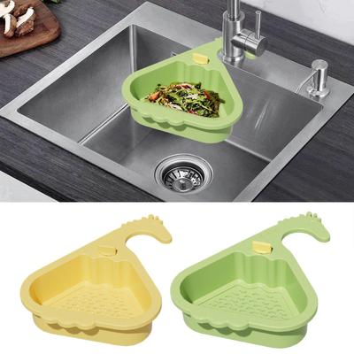 Multifunctional Sink Hanging Strainer Basket Kitchen Waste Collector Openable Bottom Cover Sink Food Catcher Drain Container