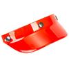 Universal 3 Snap-Button Visor Flip Up Wind Shield for Open Face Motorcycle Helmet