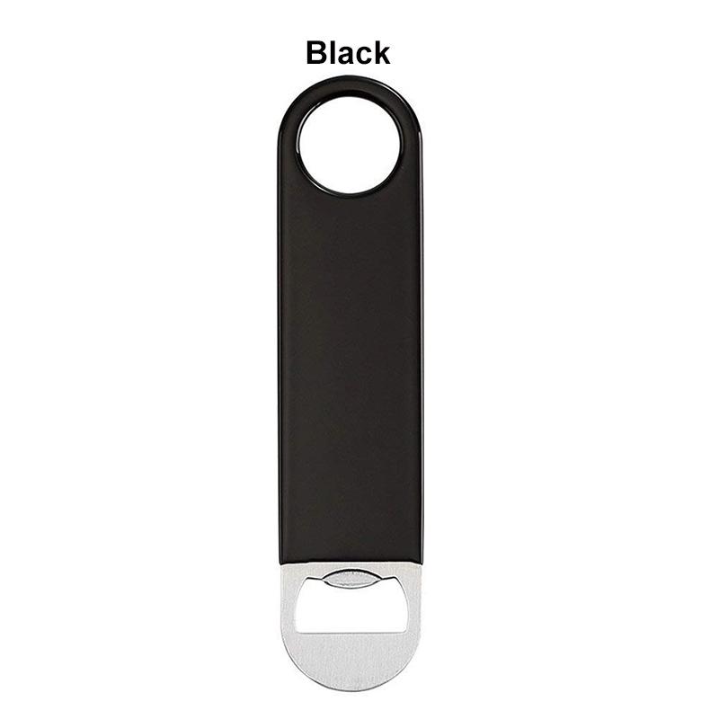 

Heavy Duty Stainless Steel Flat Bottle Opener, Beer Bottle Opener,Speed Openers for Kitchen,Bar, Bar accessories чёрный