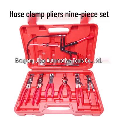 Throat-Type Automotive Hose Clamp Pliers Oil Pipe Disassembly Tool Set