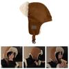 Adjustable Trapper Hat Warm Ear Flap Fleece Hat for Cold Weather Winter Activity