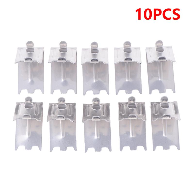 10 Pcs Freezer Shelf Buckle Refrigerator Clips Glass Clamp Cooler Fridge Support Fixing Bracket