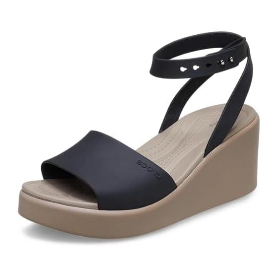 Crocs Women s Brooklyn Ankle Strap Wedge Sandals