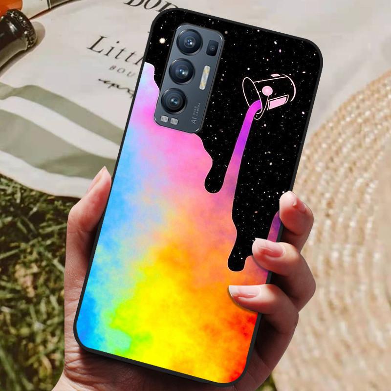Für OPPO Find X3 Neo Hülle Mode Weiche Silikon Rückseite Für OPPO Find X3 Neo 5G 6.55'' Handyhüllen Fin X3 X 3 X3Neo CPH2207