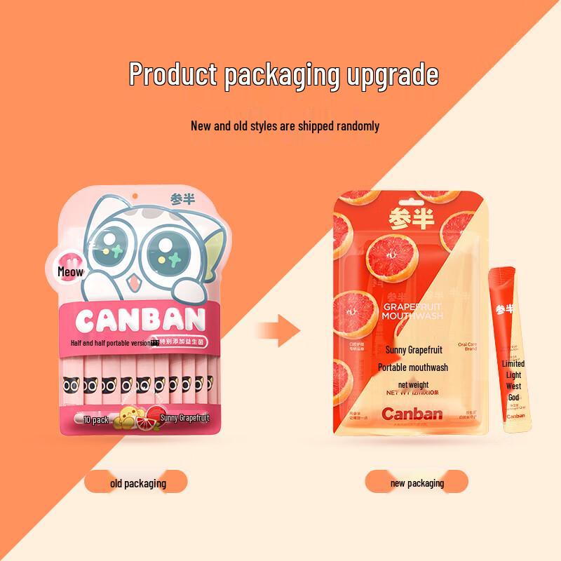 Canban Sunshine Grapefruit Mouthwash