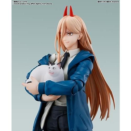 TAMASHII NATIONS S.H.Figuarts Chainsaw Man Power, Approximately 145mm, PVC & ABS Painted Action Figure