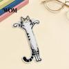 Cat Design Bookmark 5Pcs Acrylic Long Bookmark, Book Mark for Reading Women & Cartoon Men, Decorative Kitten Page Marker, Gifts Readers Lovers
