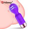 Mini AV Vibrator Female G Spot Vibration Vagina Anal Clitoris Stimulator Dildo Vibrator Adult Sex Toys for Women Masturbation