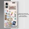 Case for iPhone 17 Pro Max 15 11 16 12 Mini 14 Plus 13 Pro 7 8 XR XS Max Air Soft Phone Cover Beach Travel