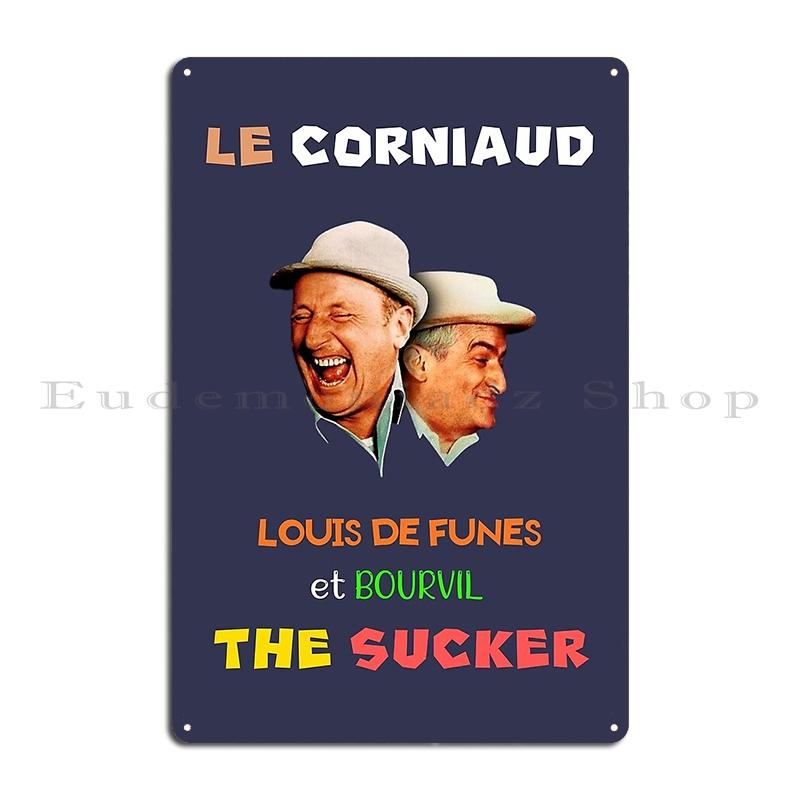 

Vintage Soupe Choux The Cabbage Soup 1981 Louis De Funes Comedy Movie Metal Plaque Poster Garage Custom Tin Sign Poster 30x40cm(11.8x15.7inch)