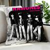 band Ramones Cushion Cover Cushion Cover Set 4Pcs 50x50 45x45 40x40 Pillowcase Decorative Sofa Home Decor