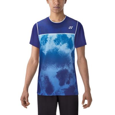 Short Sleeve Game Shirt Midnight Navy S [Yonex] (Fit Style) (472)