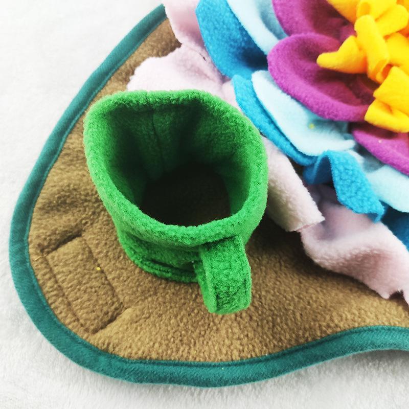 Dog Snuffle Mat Interactive Slow Feeding Puzzle 1PC Soft Washable Pet Boredom Relief Mat Encourages Natural Foraging for All Dogs