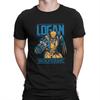 Men Logan T Shirt Deadpool And Wolverine Clothing Humorous Short Sleeve Round Collar Tee Shirt Printing T-Shirt