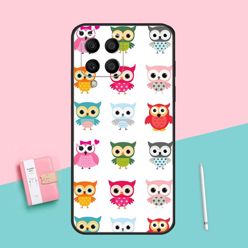 Süße Eulen Für Samsung Galaxy M32 M52 M31 M16 M11 M21 M13 M33 M35 M53 M55 M15 M14 M34 M54 M12 M06 Hülle