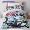 Black Butler Pattern Bedding,Quilt Set Quilt Cover Pillowcase Home Birthday Gift (1 * Duvet Cover + 2 * Pillowcase, Without Core)