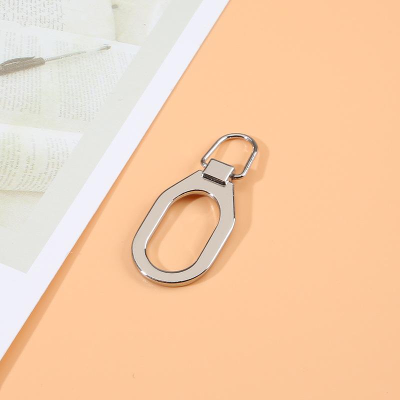 5pcs Zipper head repair accessories removable universal pull lock head drop clothes schoolbag backpack zipper buckle pull piece