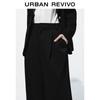 UR2025 Women's Pleated Wide-Leg Commute Pants