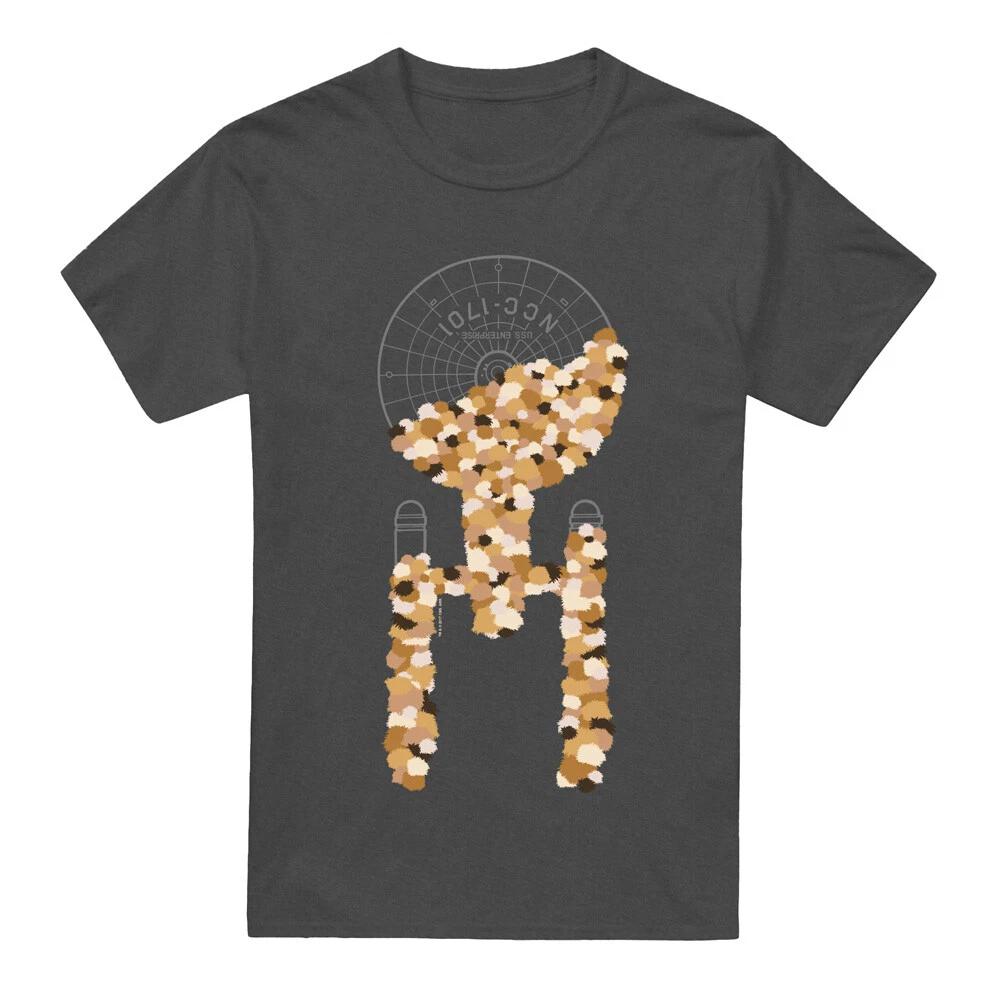 Star Trek Tribble Takeover T-Shirt S-2XL, Charcoal S