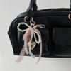 Perlen Schleifen Schlüsselanhänger Taschenanhänger Autoschlüsselanhänger Taschenanhänger Zubehör für Geldbörse Rucksack Dekorationen Valentinstagsgeschenke