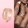 925 Silver Stackable Infinite Heart Daisy Flower Ring for Women Original Silver 925 Rings Brand Jewelry Gift