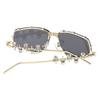 Glasses Punk Sunglasses Oversized Cat Eye Glasses Metal Oversized Oval Shades Frame Vintage Bling Eyeglasses