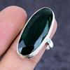Chrome Diopside Gemstone Handmade 925 Sterling Silver Jewelry Ring Size 8 S9k93