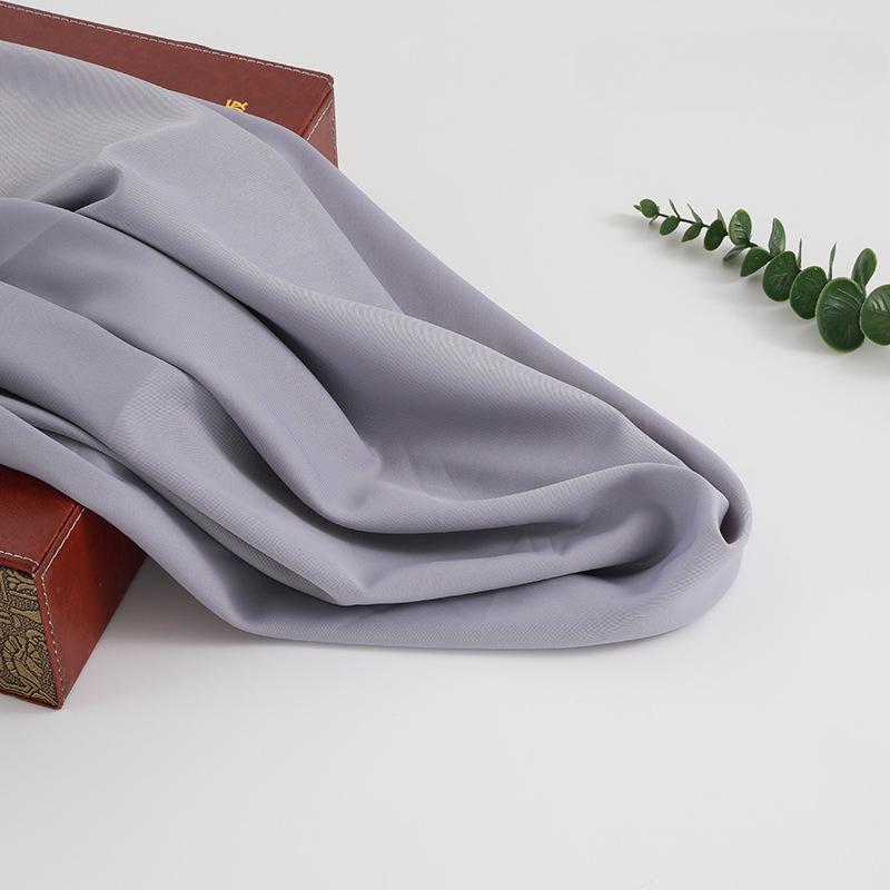 100x150cm High Grade Silk Hemp Impervious Twill Chiffon Cloth Ice Flocking Cloth Down Shirt Dress Wide Leg Pants Fabric