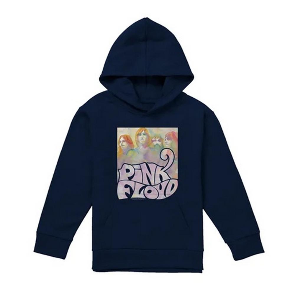 Pink Floyd Childrens/Kids Water Color Band Hoodie