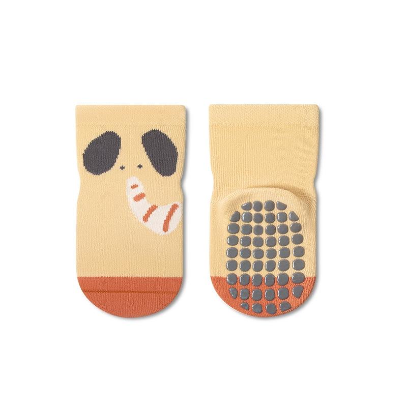 Fashion Baby Floor Socks Cute Animal Design Non-Slip Newborn Floor Socks For Girls Boys Soft Cotton Toddler Short Tube Socks For Kids