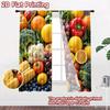 2D plat Fotografie Achtergrond Feest Achtergrond Kleurrijk Vers Product Arrangement 100% Polyester Levendige Reünie Perfect voor