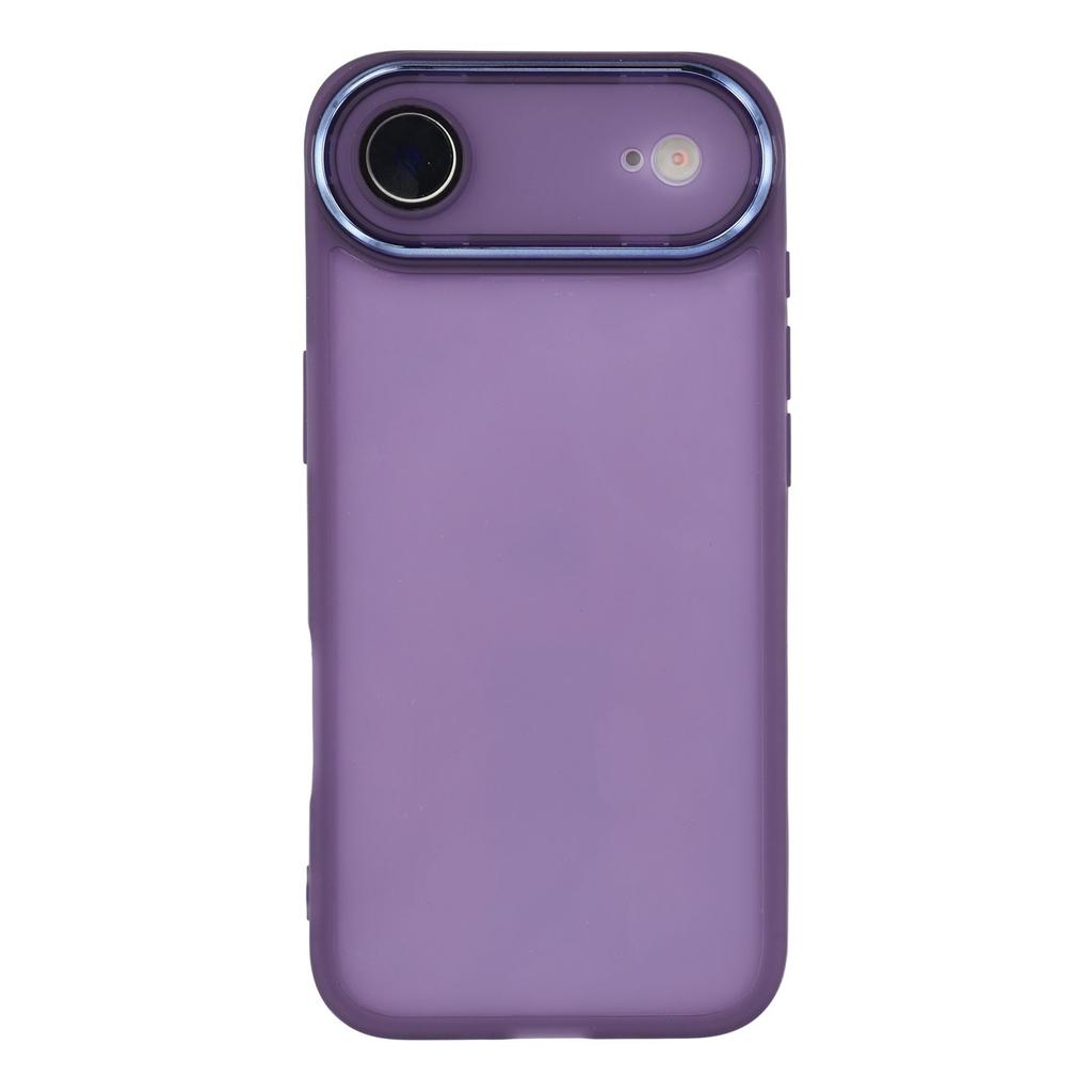 For iPhone 17 Air Case Electroplated Camera Frame TPU Phone Cover