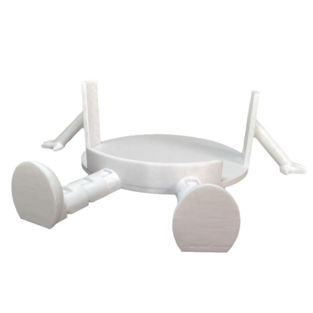 

Ноги двигаются Держатель туалетной бумаги 3D-печать Держатель рулона бумаги для ванной комнаты Настольные украшения