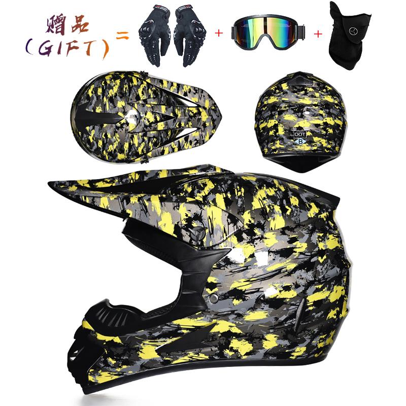 Professional Lightweight Off-road Motorcycle Helmet Racing Bike Children ATV Off-road Vehicle Downhill DH Cross Helmet Motocross
