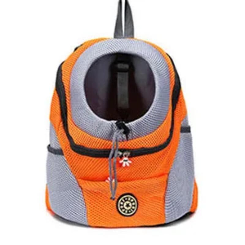 Professional Double Shoulder Portable Travel Backpack Outdoor Pet Dog Carrier Bag Pet Dog Front Bag Mesh Backpack