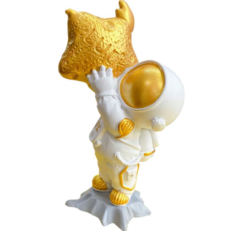 

Космонавт Ремесло из смолы Домашний декор Гостиная Украшение космонавта Модель ручной работы Дарить Креативные подарки студентам