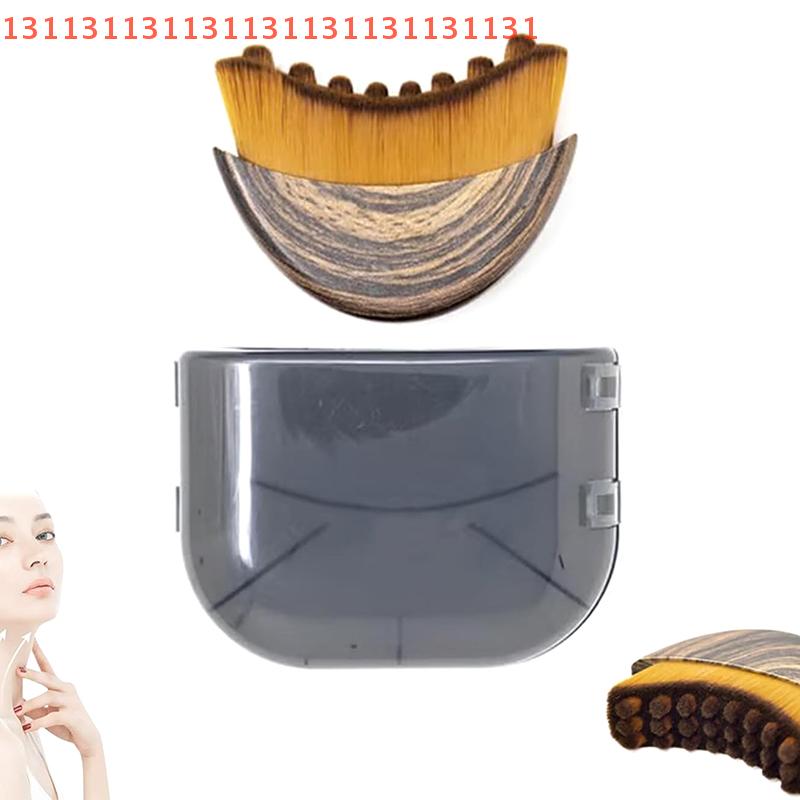 Lymfatisk Kontur Ansiktsbørste Med Eske Tørrbørsting Ansiktsbørste Lymfatisk Drenasje Massasjeapparat For Ansikt Hake Skulpturverktøy