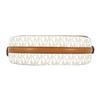 Michael Kors Mk Jet Set Charm Classic Monogram Chain Logo Shoulder Crossbody Bag Medium Women Bags Vanilla-White Acorn-Brown 32T0GT9C6B-149