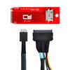 NFHK Cable Host Adapter 70 PCI-E 3.0 M.2 M-OCULINK SFF-8612 SFF-8611