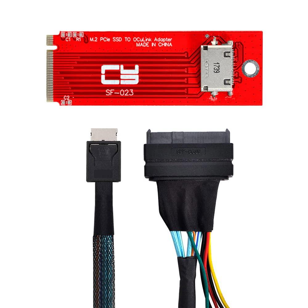 NFHK Cable Host Adapter 70 PCI-E 3.0 M.2 M-OCULINK SFF-8612 SFF-8611