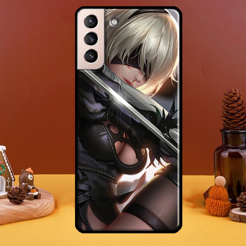 Nier Automata Lunar Tear Art Case For Samsung Galaxy S21 S20 FE Note 20 S22 Ultra Note 10 S8 S9 S10 Plus Phone Cover