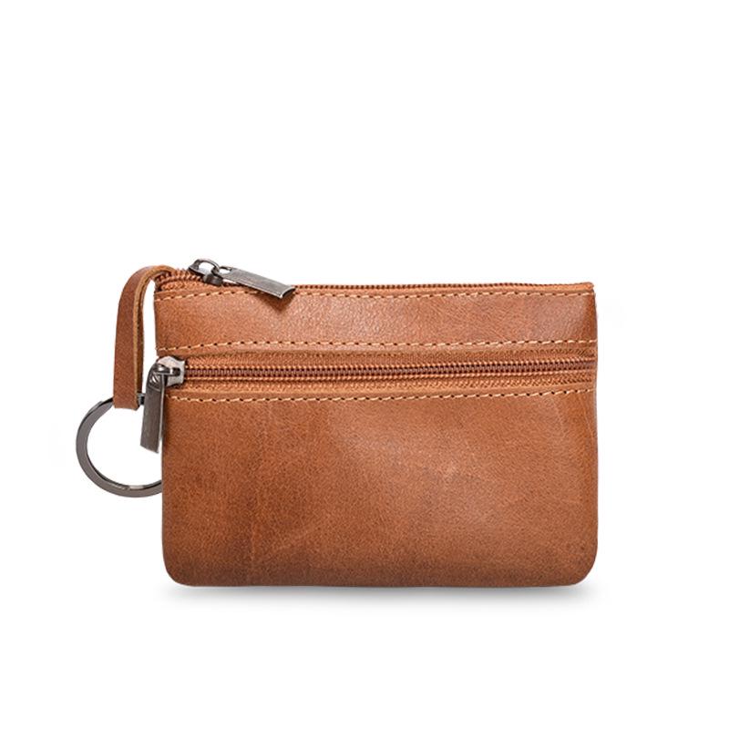 Multifunctional Coin Bag Leather Mini Storage Bag Children'S Coin Purse Mini Zipper Key Holder For Cycling Shopping Party
