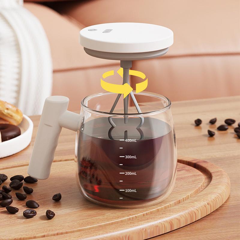400Ml Self Stirring Mug 7000Rpm Electric High Speed Mixing Mug With Waterproof Automatic Mix Cup For Coffee Milk Protein Powder