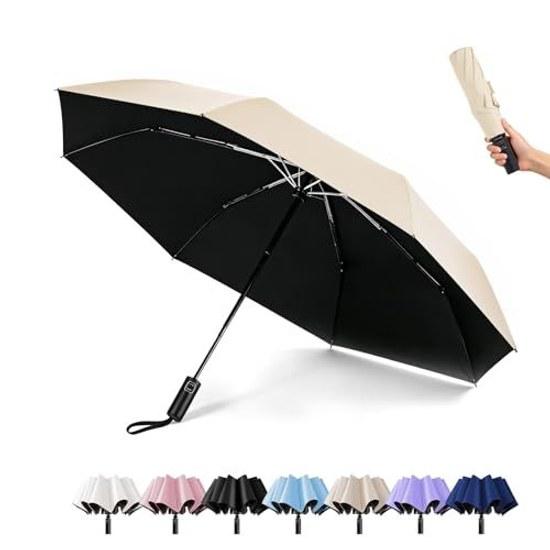 Sunshade Folding Umbrella 2026 Model Stage Storage8 Ribs Rain Shine Use Lightweight Compact One-Touch Automatic Open Close Wind Resistant Design UV