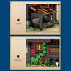 2953PCS Crusader Hotel Building Blocks European Street View Hotel Building MOC Model Bricks Desktop Ornaments Kids Toys Gifts